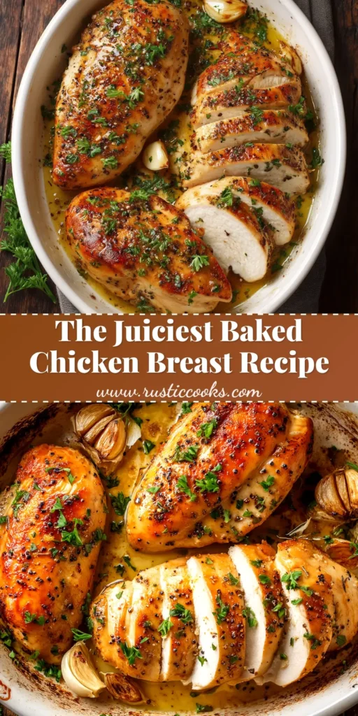 A close-up overhead shot of perfectly baked boneless chicken breast, sliced to show its juicy interior, seasoned with herbs and spices on a white plate.