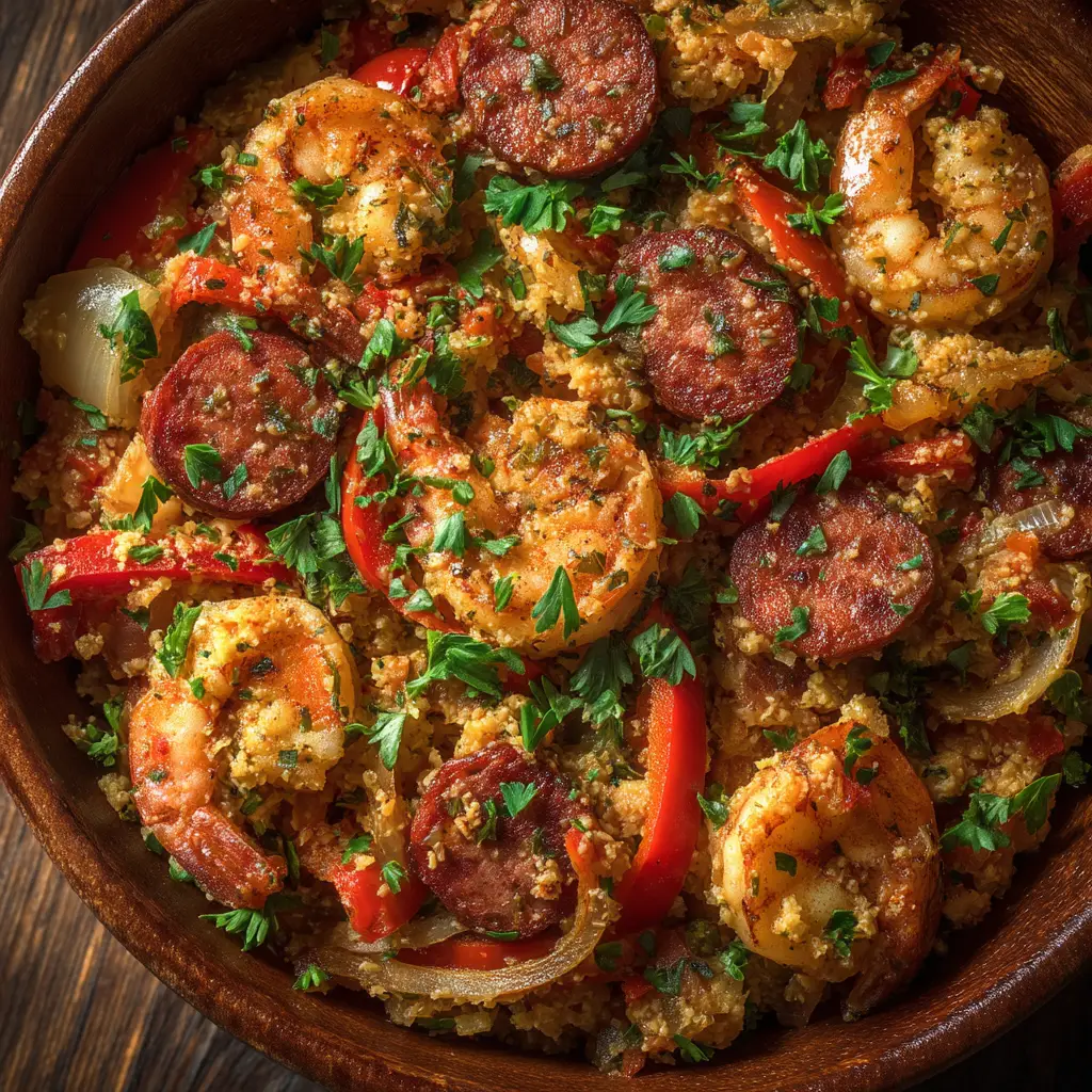 One Pan Meals: The Ultimate Lemon Herb Chicken and Veggies Recipe 1 The finished one pan meal fresh from the oven, with golden brown chicken and perfectly roasted, caramelized vegetables on a parchment-lined baking sheet.