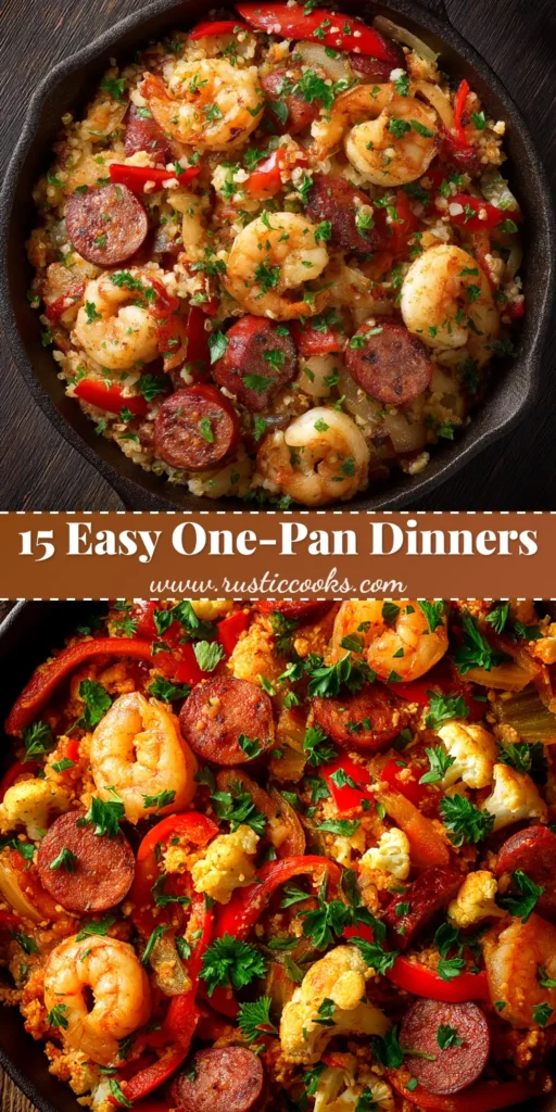 One Pan Meals: The Ultimate Lemon Herb Chicken and Veggies Recipe 3 A vibrant and delicious one pan meal featuring lemon herb chicken and roasted vegetables on a sheet pan, ready to be served. The perfect easy weeknight dinner recipe.