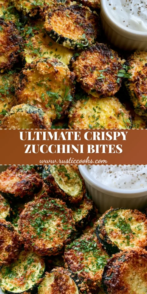 Air Fryer Zucchini Bites with Crispy Parmesan Panko and Garlic Aioli 4 A tall stack of crispy Air Fryer Zucchini Bites in a white bowl with a side of garlic aioli.