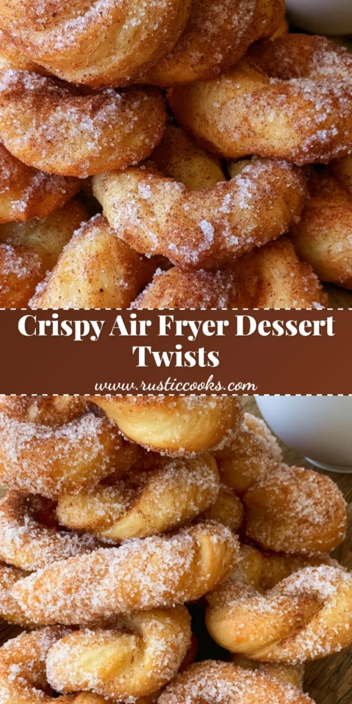 Air Fryer Cinnamon Sugar Twists with Cream Cheese Dipping Sauce 4 A towering stack of Air Fryer Cinnamon Sugar Twists on a wooden board with cream cheese dip. (Air Fryer Cinnamon Sugar Twists)
